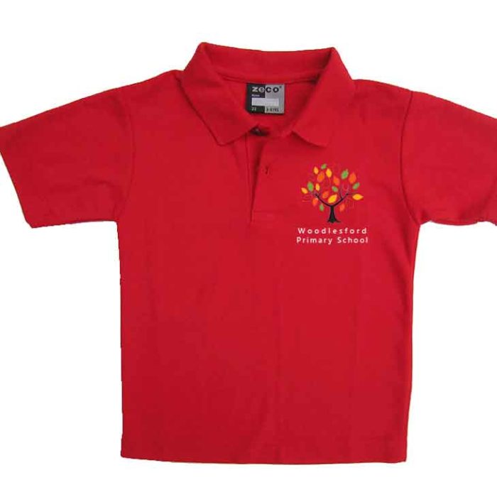 Woodlesford-primary-red-polo-new-logo