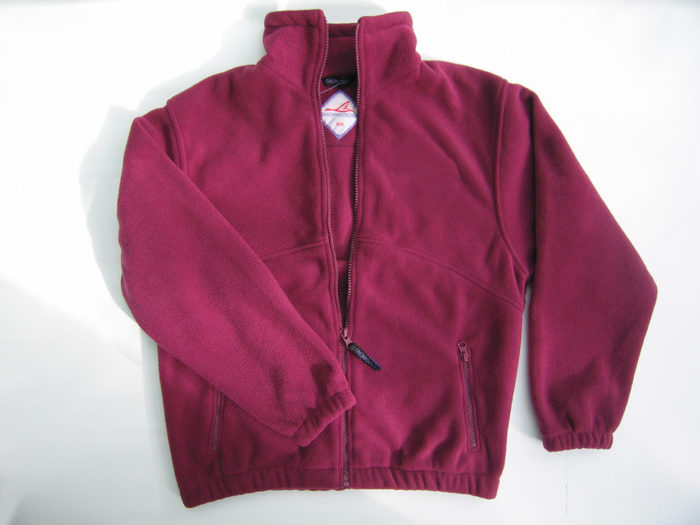 carlton maroon fleece