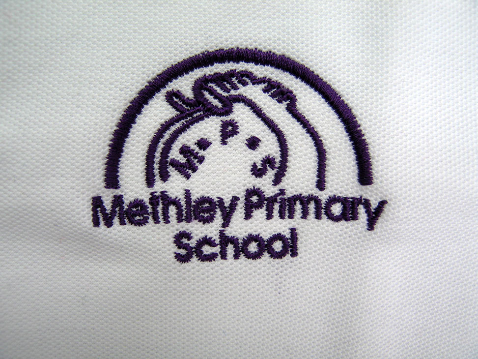 methley white logo