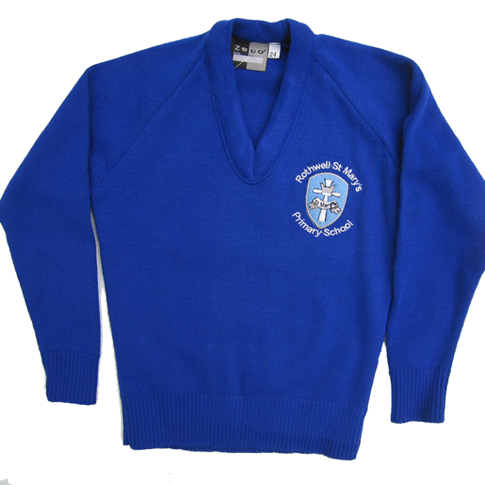 rothwell-st-marys-blue-jumper