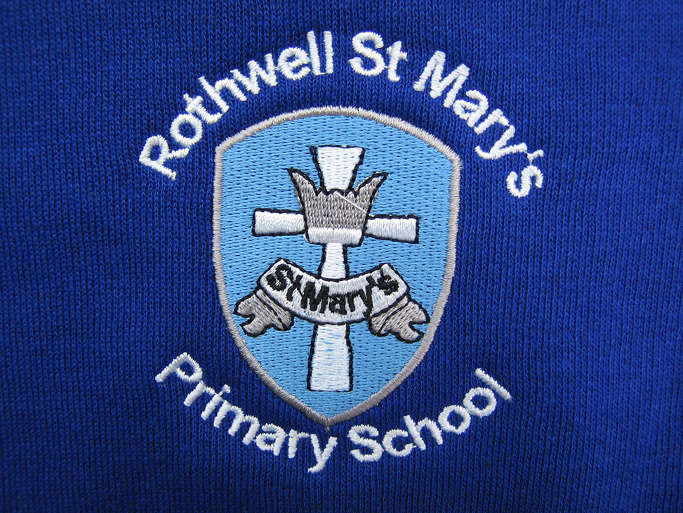 rothwell st marys blue logo