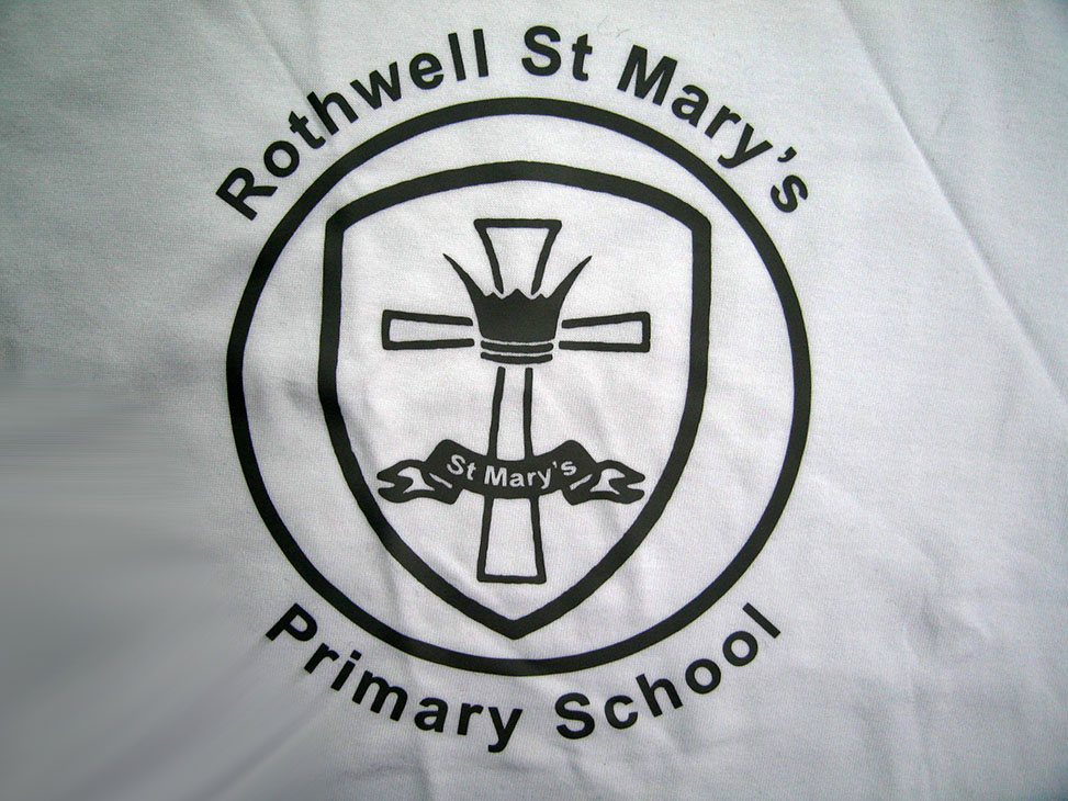 rothwell st marys logo white